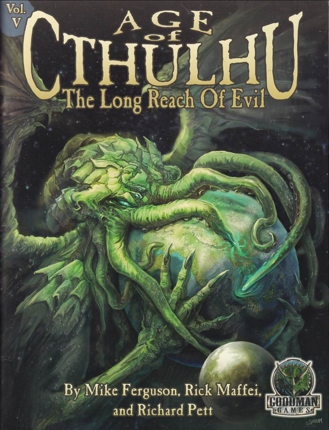 Call Of Cthulhu - 6th edition - Age of Cthulhu Vol 5 - The Long Reach Of Evil (B-Grade) (Genbrug)